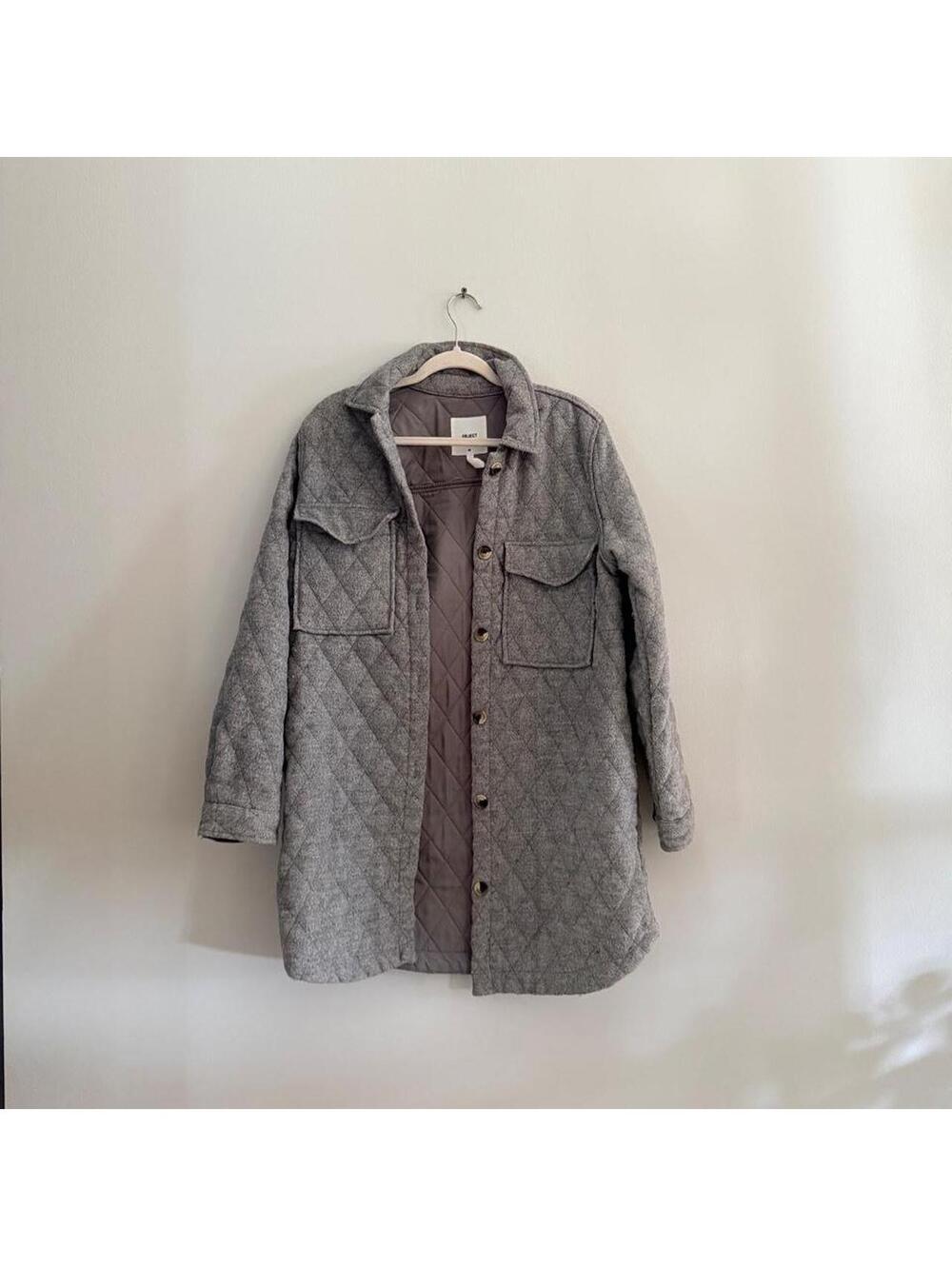 Object Vera Owen Long Quilted Jacket/Schaket